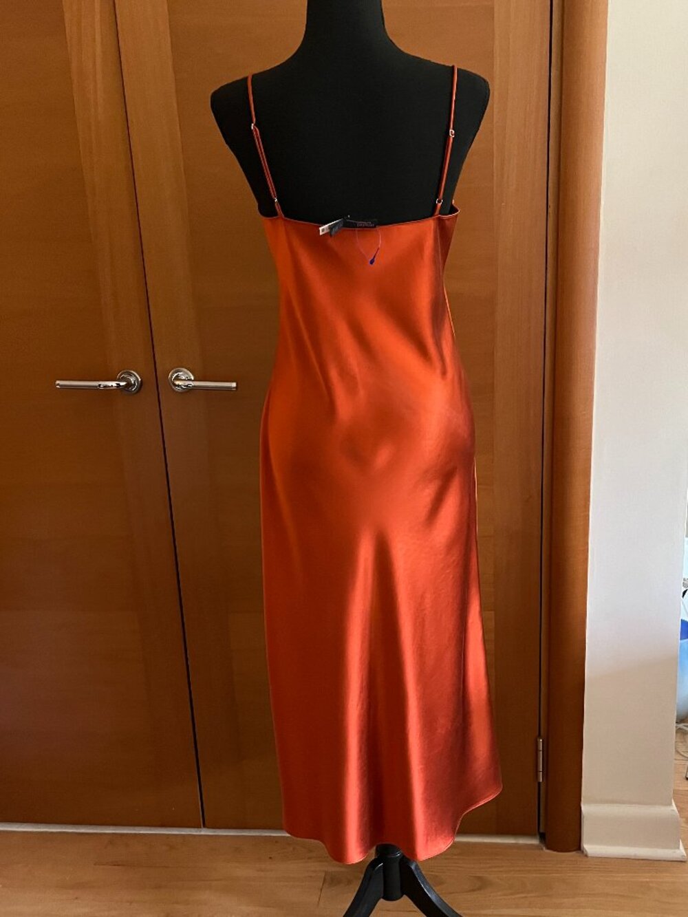 Polo Ralph Lauren Luxe Mulberry Silk Sz. 6 Slip Dress NWOT - Picture 7 of 10
